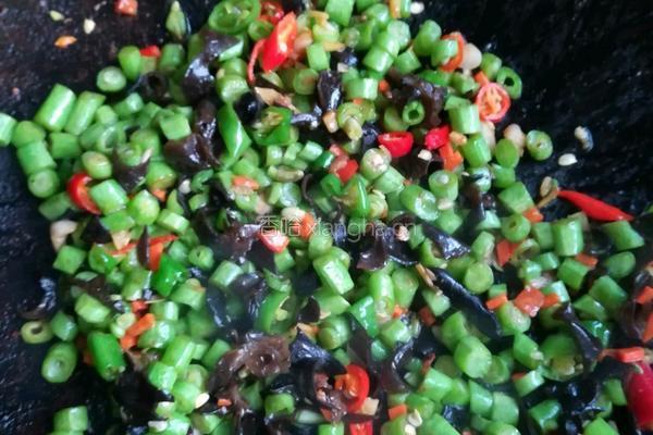 肉沫豇豆的做法图解4