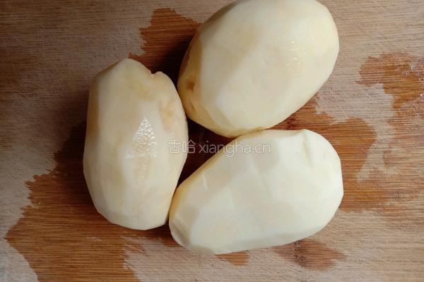 土豆炖排骨的做法图解2