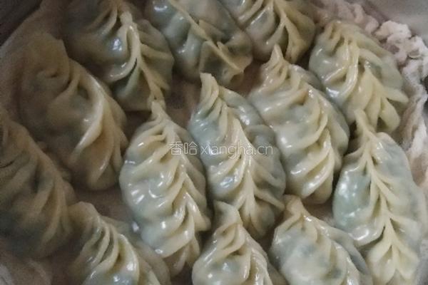 我包柳叶饺子的做法图解5