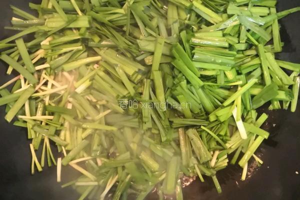 韭菜炒鸡蛋的做法图解7