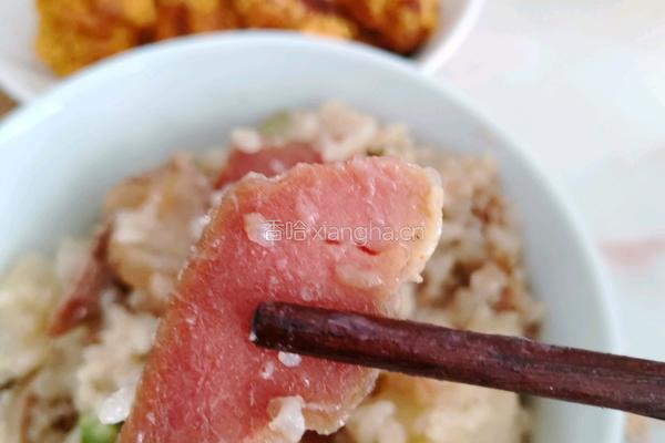 土豆腊肉焖饭（电饭锅版）的做法图解4