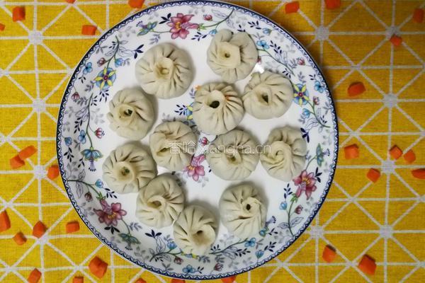 用饺子皮包小笼包的做法图解5