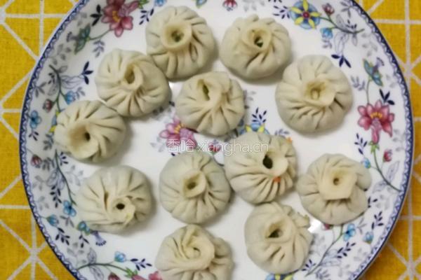 用饺子皮包小笼包的做法图解7