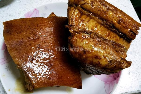 梅菜扣肉的做法图解2