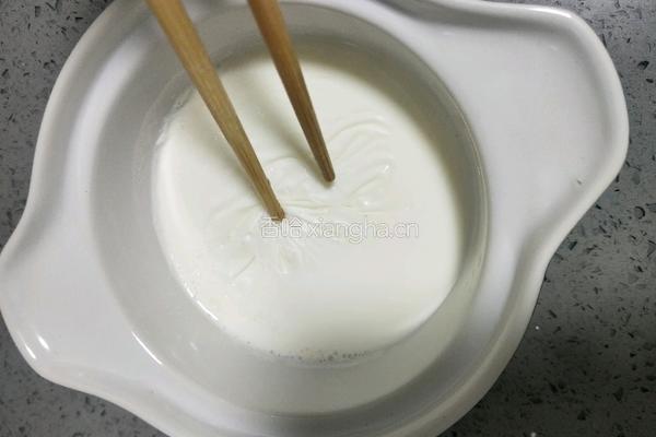 水果双皮奶的做法图解3