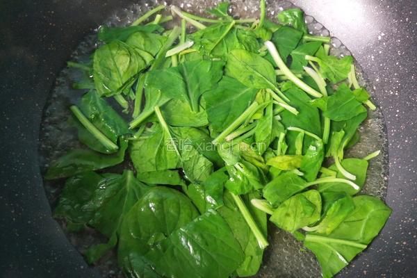 猪肝菠菜粥的做法图解8