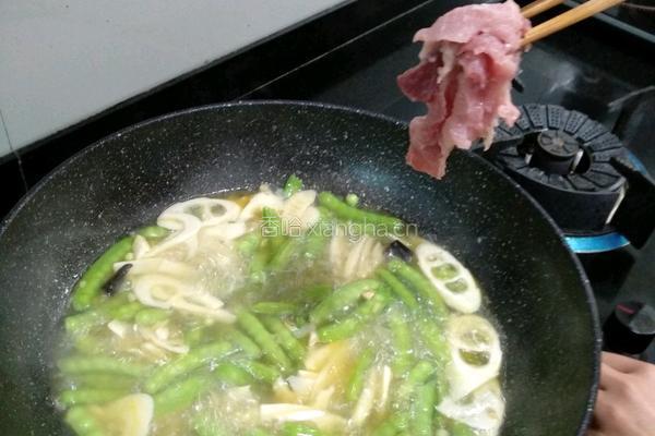 苦笋肉片汤的做法图解6