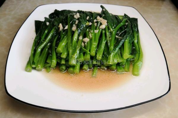 盐水菜心