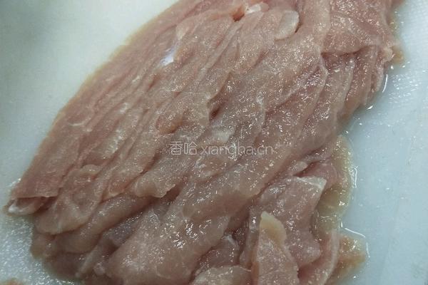 水煮肉片的做法图解1