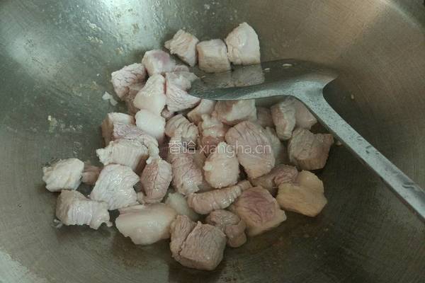 豆豉炖肉的做法图解3