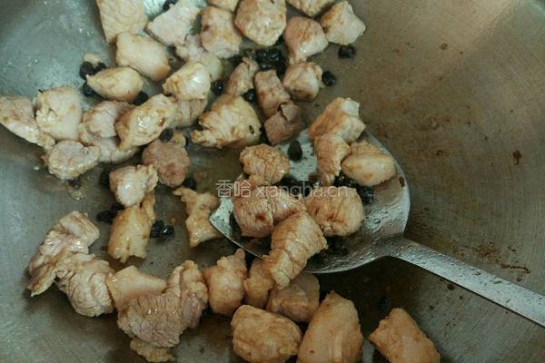 豆豉炖肉的做法图解4