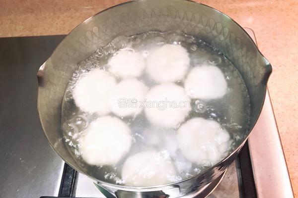 彩色汤圆（传统黑芝麻花生馅）的做法图解10