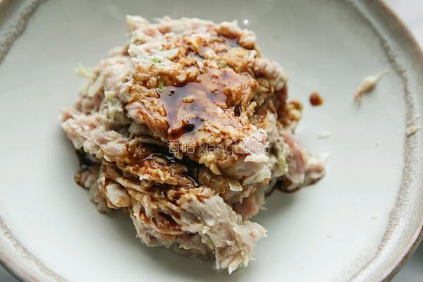 油面筋酿肉的做法图解4