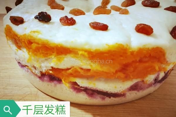 千层发糕的做法图解10