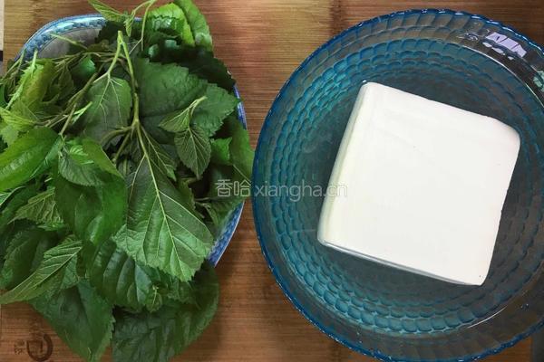 桑芽豆腐汤的做法图解1