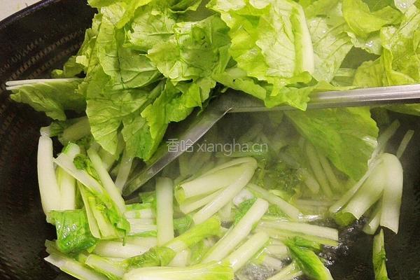 清炒芙蓉菜的做法图解8