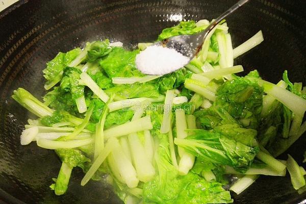 清炒芙蓉菜的做法图解10