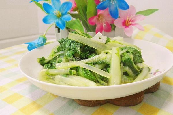 清炒芙蓉菜的做法图解13