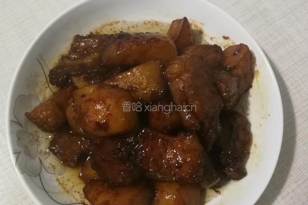 土豆红烧肉