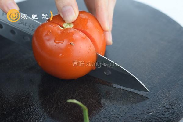 西蓝花番茄荞麦面的做法图解2