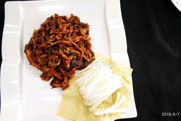 京酱肉丝的做法图解3