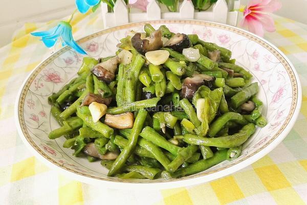香菇炒豇豆的做法图解20