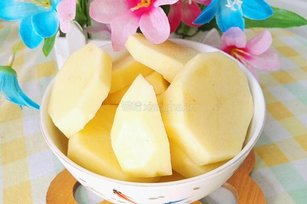 土豆奶香煎饼的做法图解2