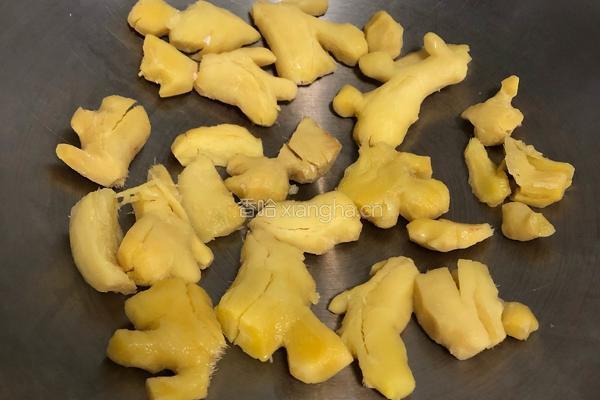 甜醋猪脚姜的做法图解3