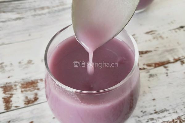 紫薯米糊的做法图解4