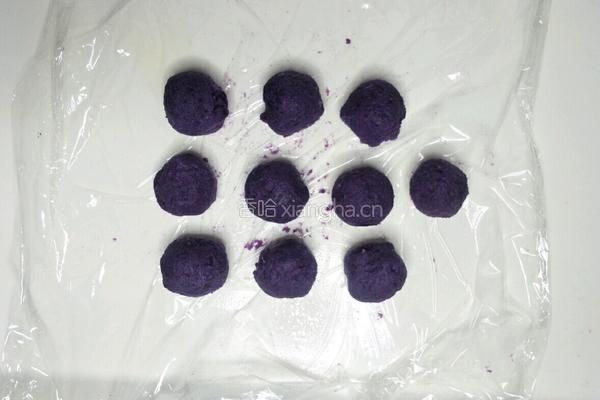 清甜酥香紫薯酥的做法图解9