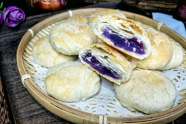 清甜酥香紫薯酥的做法图解22