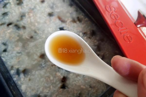 皮蛋瘦肉粥的做法图解11