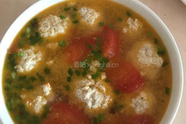 番茄豆腐丸子汤的做法图解7