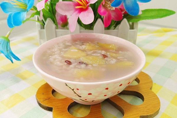 赤小豆苹果糯米粥的做法图解11