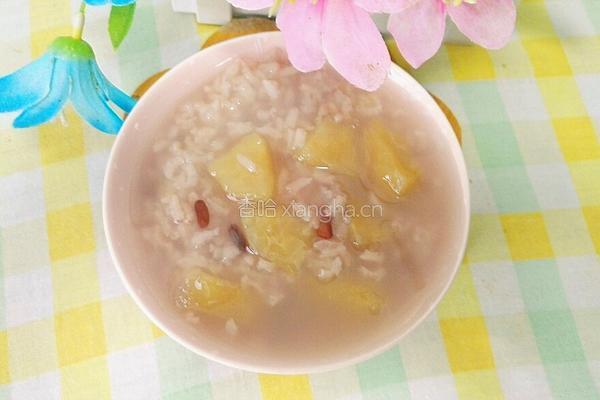 赤小豆苹果糯米粥的做法图解10