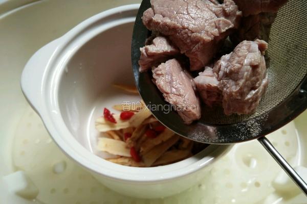党参北芪牛肉汤的做法图解7