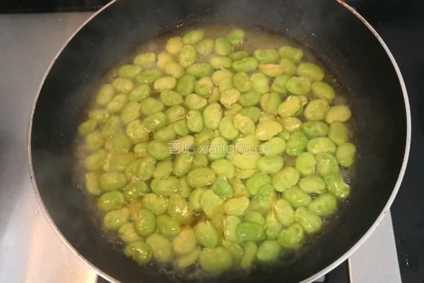 豆瓣炒蒜蛋的做法图解13