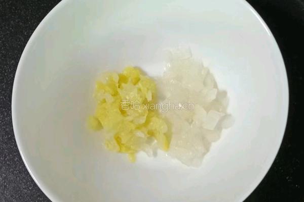 虾仁米饭鸡蛋羹 (宝宝辅食）的做法图解5