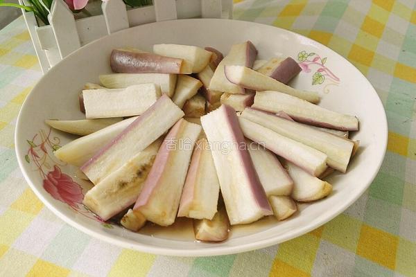 蒜蓉茄子的做法图解7