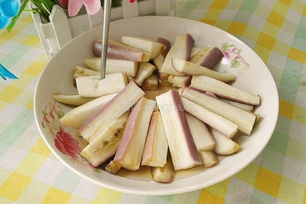 蒜蓉茄子的做法图解8