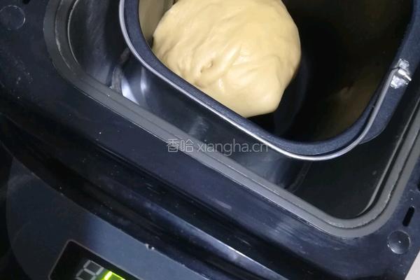 葡萄干手撕面包的做法图解4