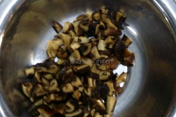 香菇肉末水蒸蛋的做法图解2