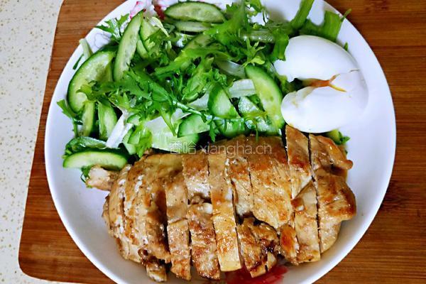 鸡脯肉沙拉(减脂餐）的做法图解11