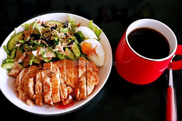 鸡脯肉沙拉(减脂餐）的做法图解15