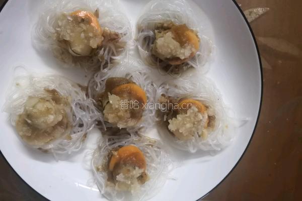 粉丝蒸扇贝的做法图解11