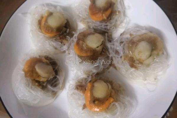 粉丝蒸扇贝的做法图解10