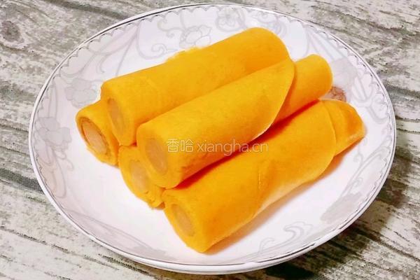 番茄火腿卷饼的做法图解8