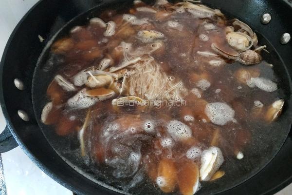 花甲金针菇粉丝的做法图解4