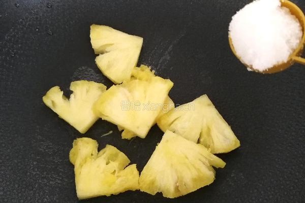 菠萝翻转蛋糕的做法图解4