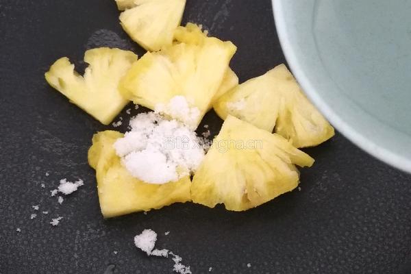 菠萝翻转蛋糕的做法图解5